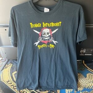 Teenage Bottlerocket Skate Or Die Tee, Punk Fat Wreck Chords Large